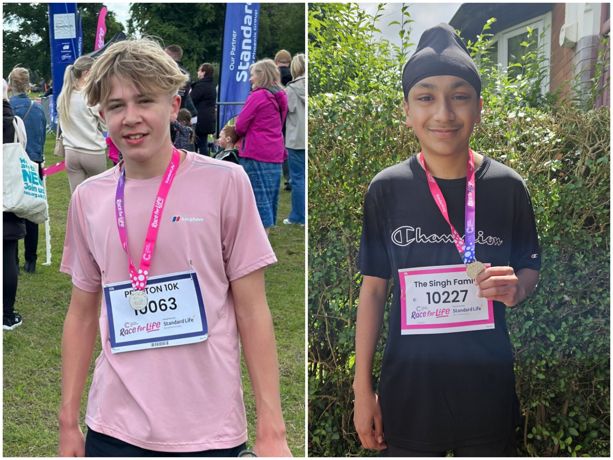 Image of Pupils complete Race for Life to raise money for Cancer Research UK