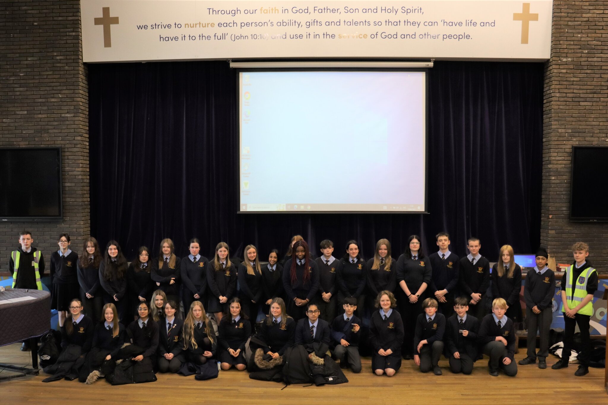 Image of Year 9 prefects set to make a positive contribution to school life