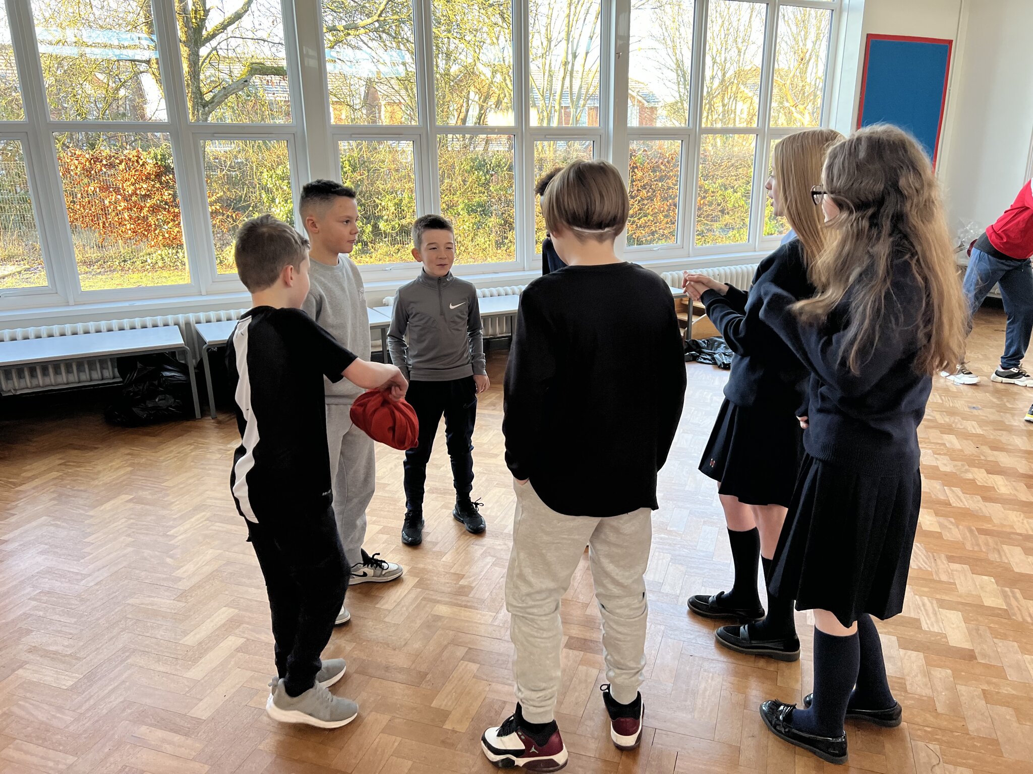 Image of Our school Debate Club visit a local primary school to teach pupils how to debate