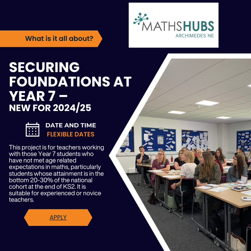 Image of Securing Foundations at Year 7 - NEW for 2024/25