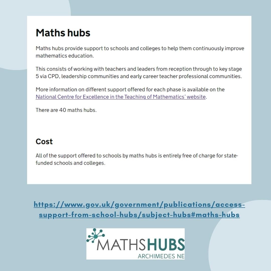 Image of Maths Hubs