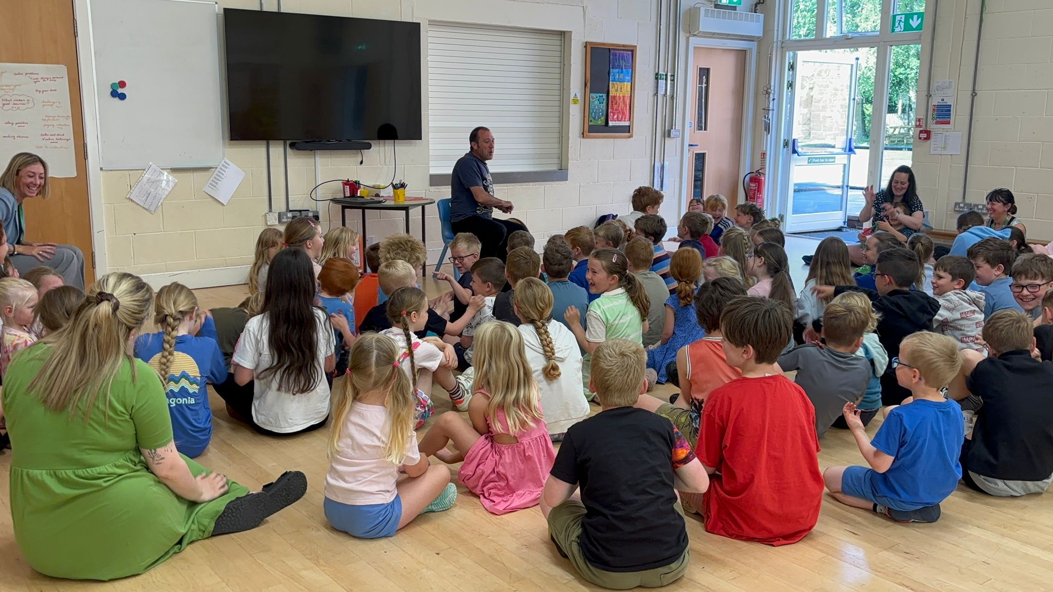 Image of Inspiring Young Storytellers: A Visit from Ian