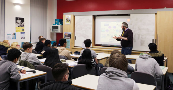 Realising Aspirations seminars begin | Ashton Sixth Form College