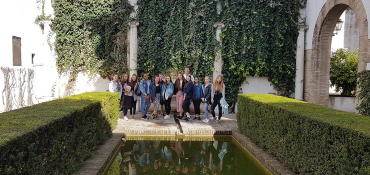 Image of Sociology students visit Seville
