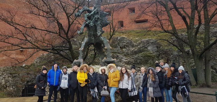 Image of Sociology students travelled to Krakow, Poland