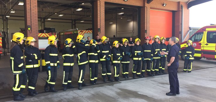 Image of Fire Service training for Public Services