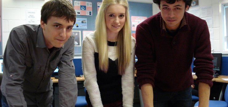 Image of Students brush up on their pronunciation.