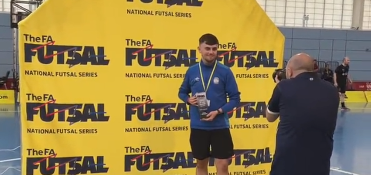 Image of Former Sport students wins Futsal Coach of the Year! 