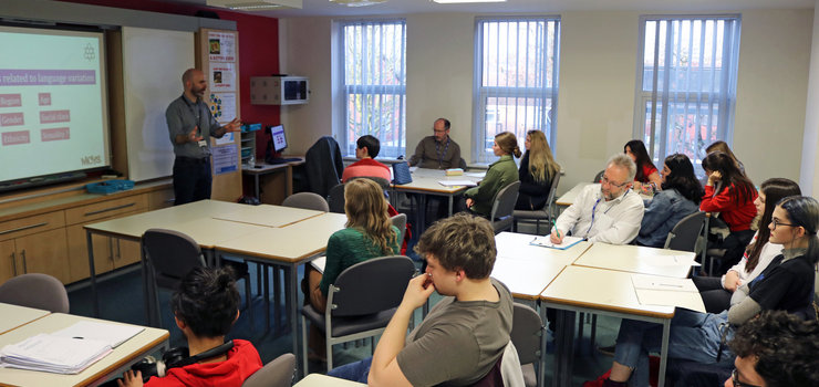 Image of Realising Aspirations welcomed lecturers from Salford, MMU and Manchester