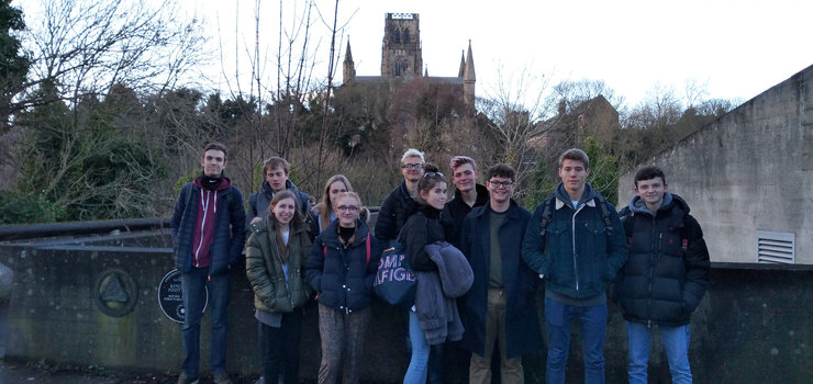 Image of Realising Aspirations students visit Durham University 