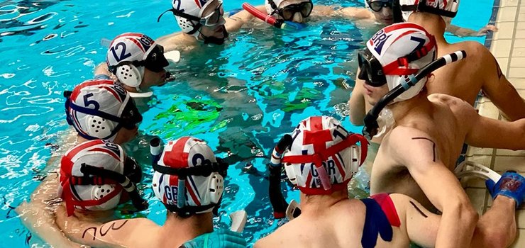 Image of Team GB win Silver at the Underwater Hockey World Championships