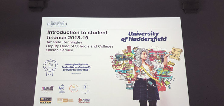 Image of Huddersfield University Student Finance Talks