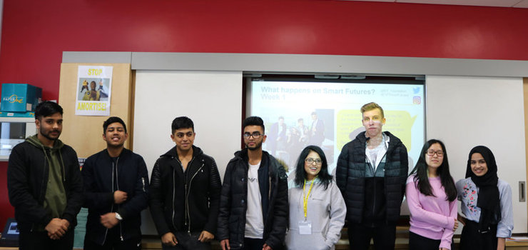 Image of Ernst and Young visit Business students