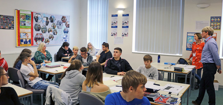 Image of UK Parliament visited Politics students