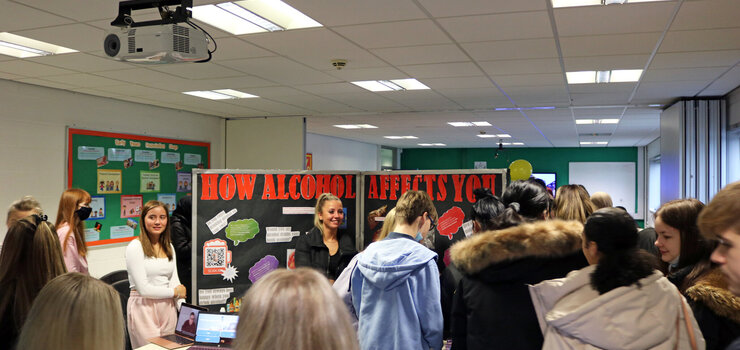 Image of Students present Health Promotion Campaigns