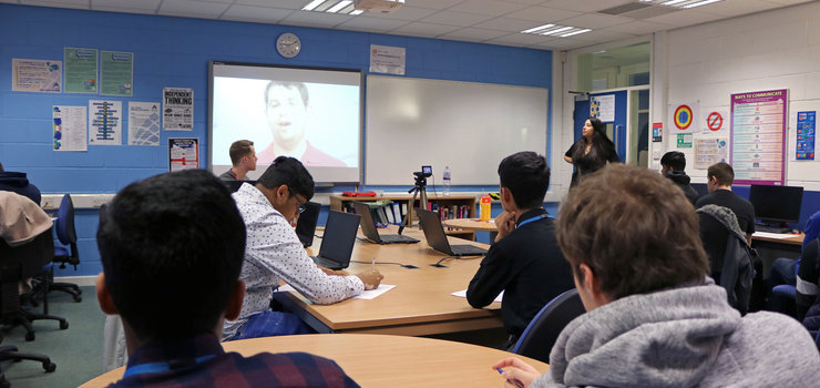 Image of Google visited IT students to talk SEO