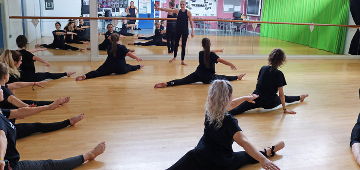 Image of Dance jazz workshop with Stacey Maurice