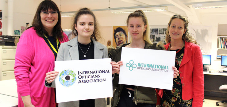 Image of Graphic Design Students Win Logo Competition for International Opticians Organisation