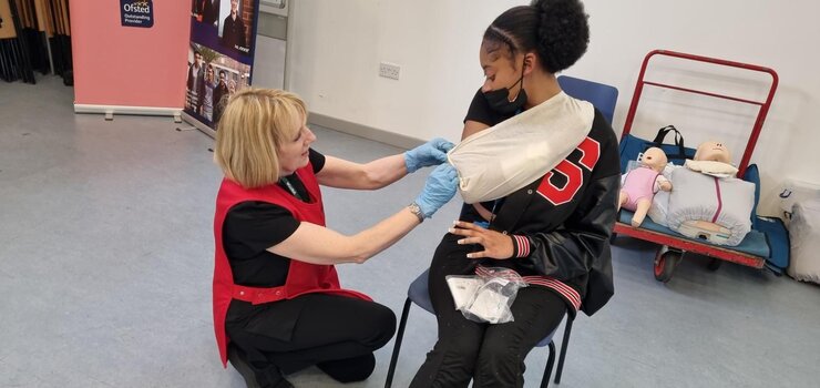 Image of First Aid Enrichment sessions!