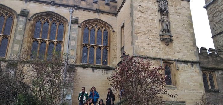 Image of Students attended Oxnet study day at Oxford University