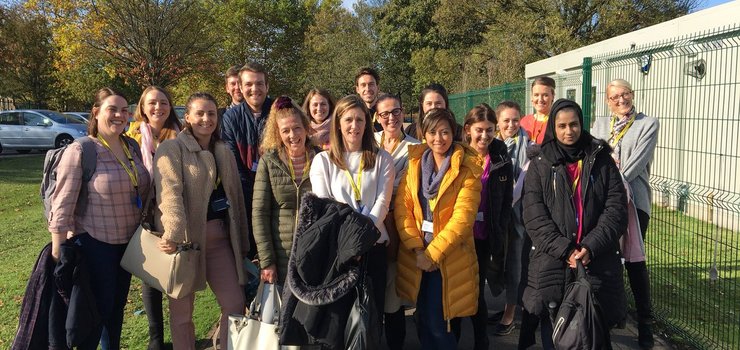 Image of PGCE students visited the Lisburne School for children with complex needs