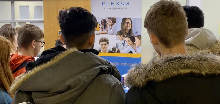 Image of Plexus Law visited Careers during Apprenticeship Week