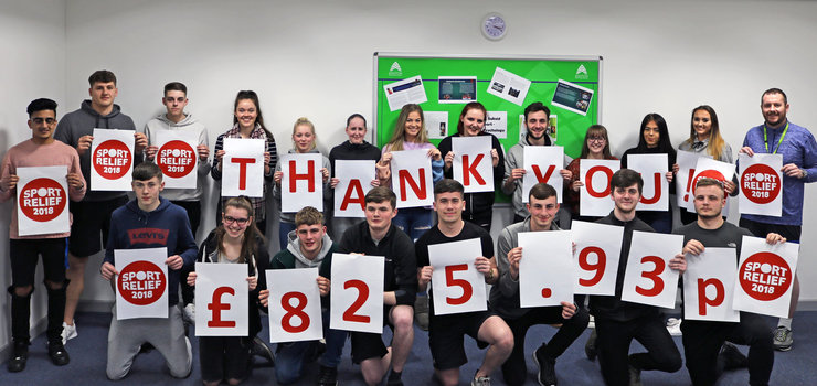 Image of Sport students raise over £800 for Sport Relief