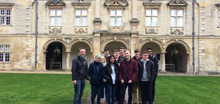 Image of XL students visit Cambridge University