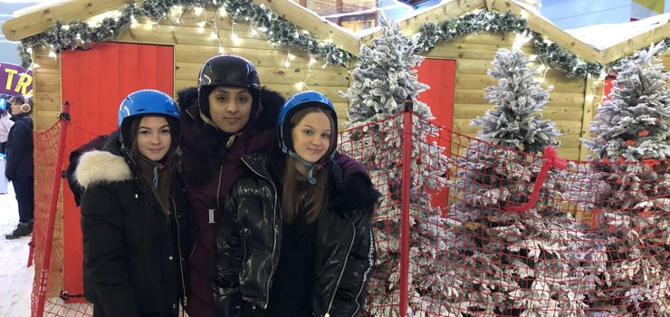 Image of Education and Health students visit Chill Factore 