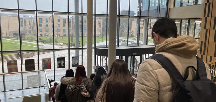 Image of Realising Aspirations visit MMU