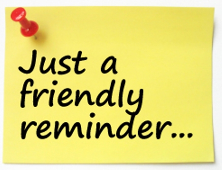 Image of Polite Reminder