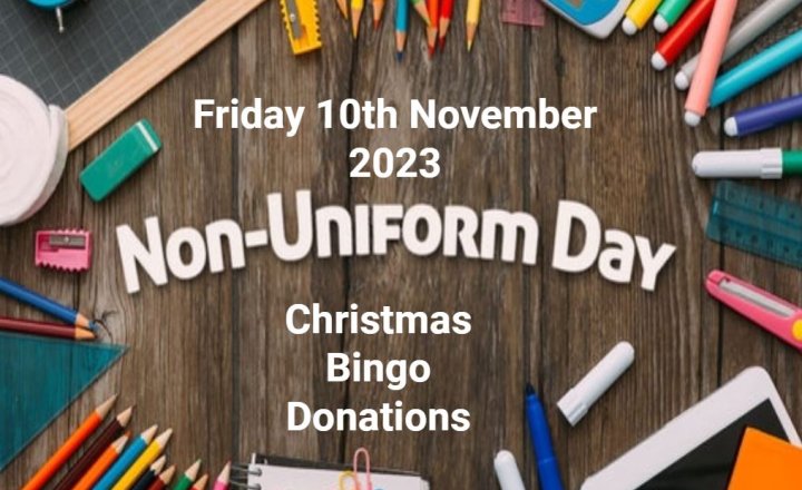 Image of Non-Uniform Day Friday 10th November 