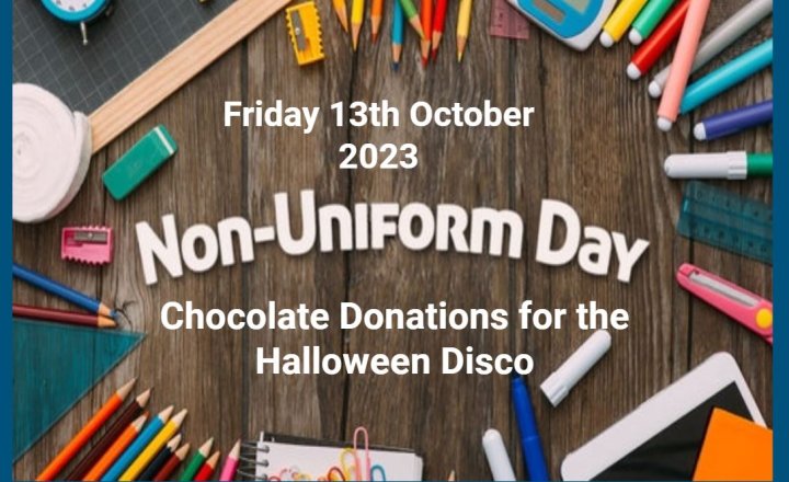 Image of Non-Uniform Day Friday 13th October 