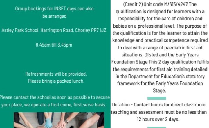 Image of Paediatric First Aid Course 