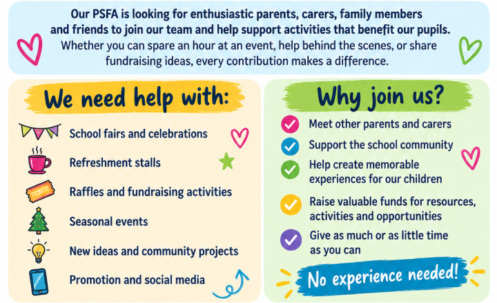 Image of Join Our Parents, Staff & Friends Association 