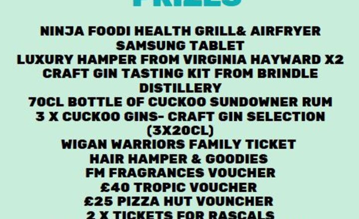 Image of Summer Fair Prizes- £1 a strip 
