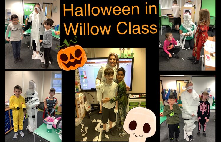 Image of Halloween in Willow class 