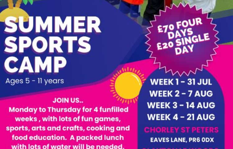 Image of Chorley Sports Partnership Summer Camp 