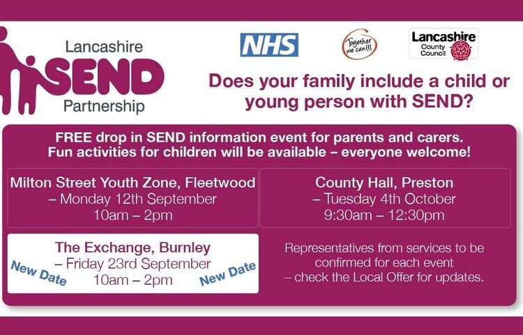 Image of Send Information Events for Parents & Carers 