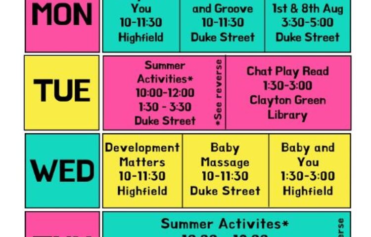 Image of Lancashire County Council Summer Activity Sessions 