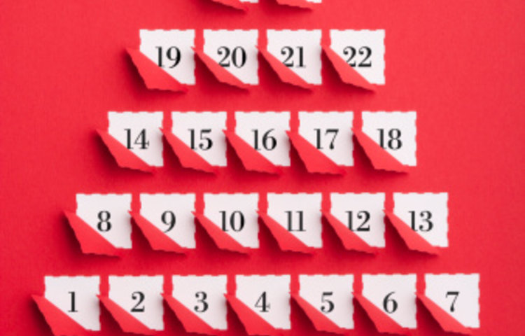 Image of Reverse Advent Calendar - December 2021