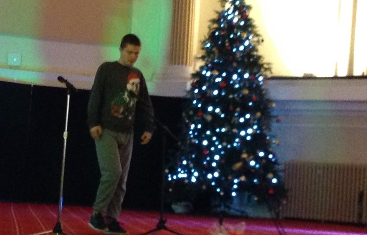 Image of Jonathan in 10R - Kids Sing Christmas Event at Chorley Town Hall