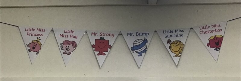 Image of Mr Men, Little Misses and eco warriors in 7A!