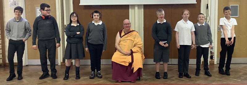 Image of The day the Buddhist Monk came to visit.