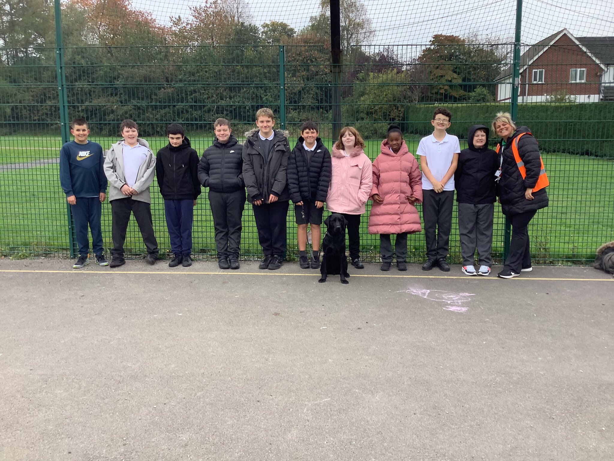Image of 9A meet an exciting visitor