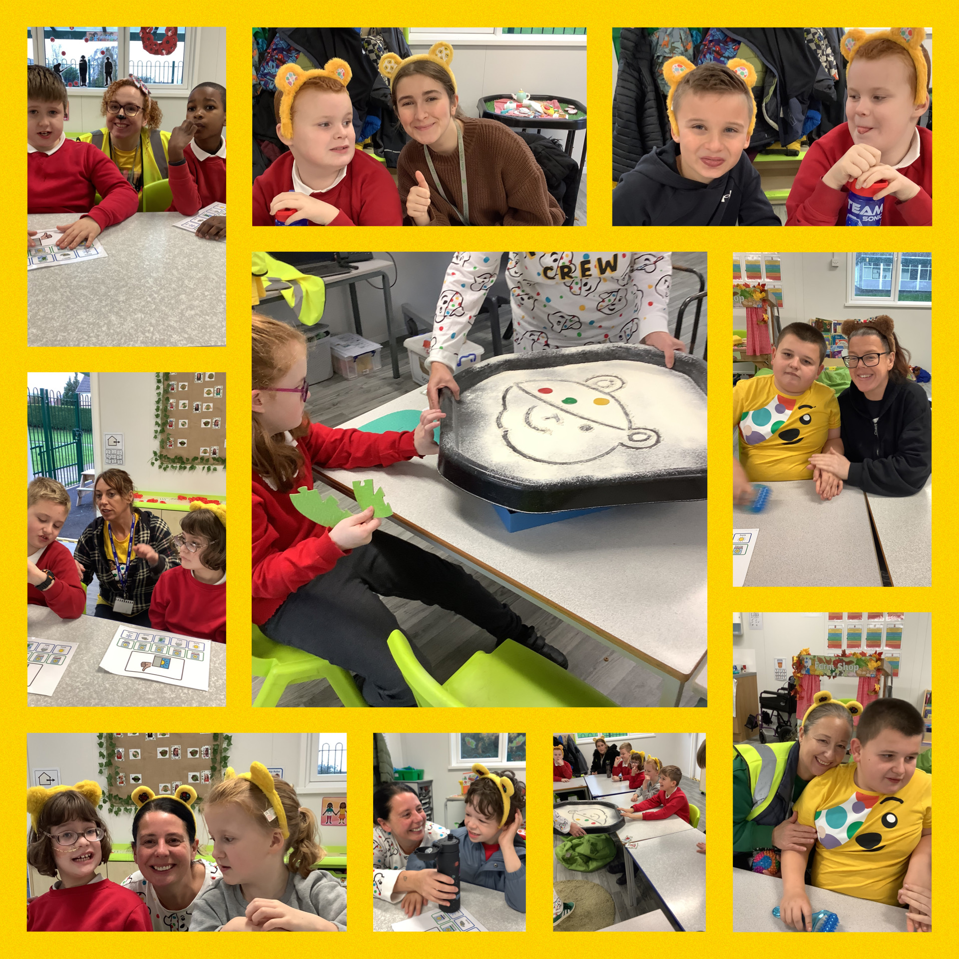 Image of Pudsey fun in Sycamore Class