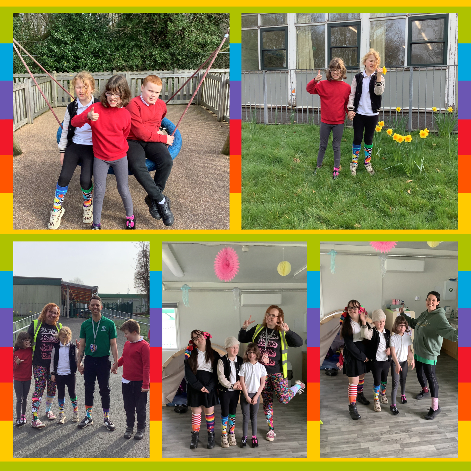 Image of Odd Socks Day in Sycamore Class