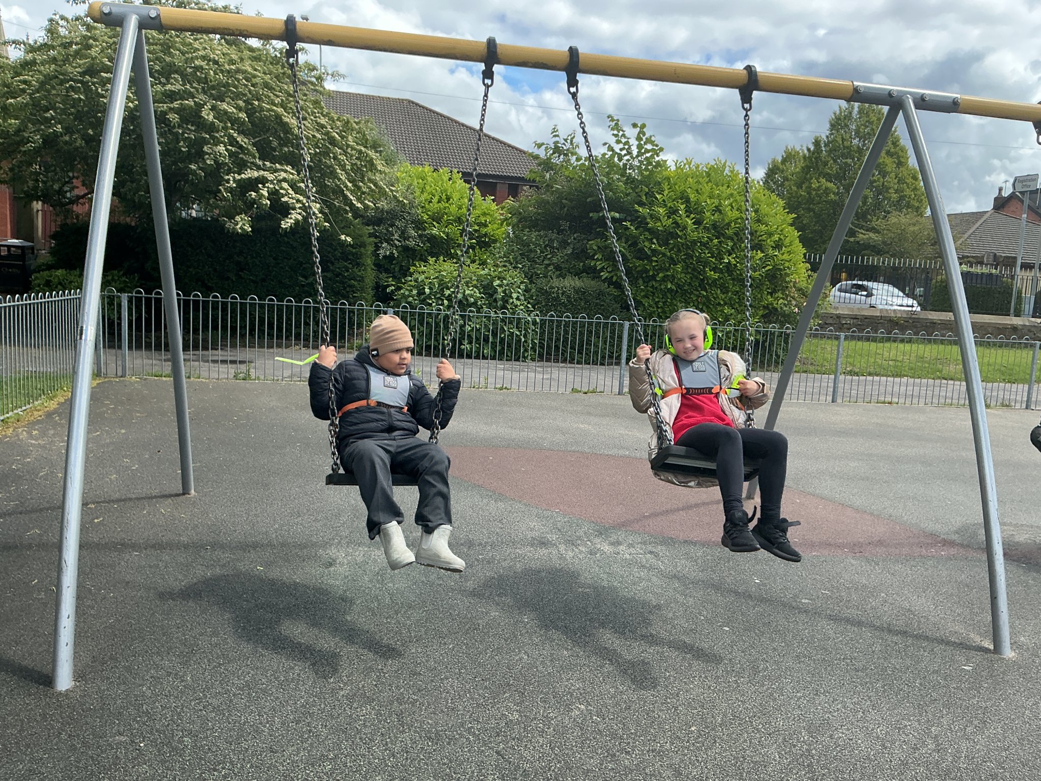 Image of Chestnut class visits the park