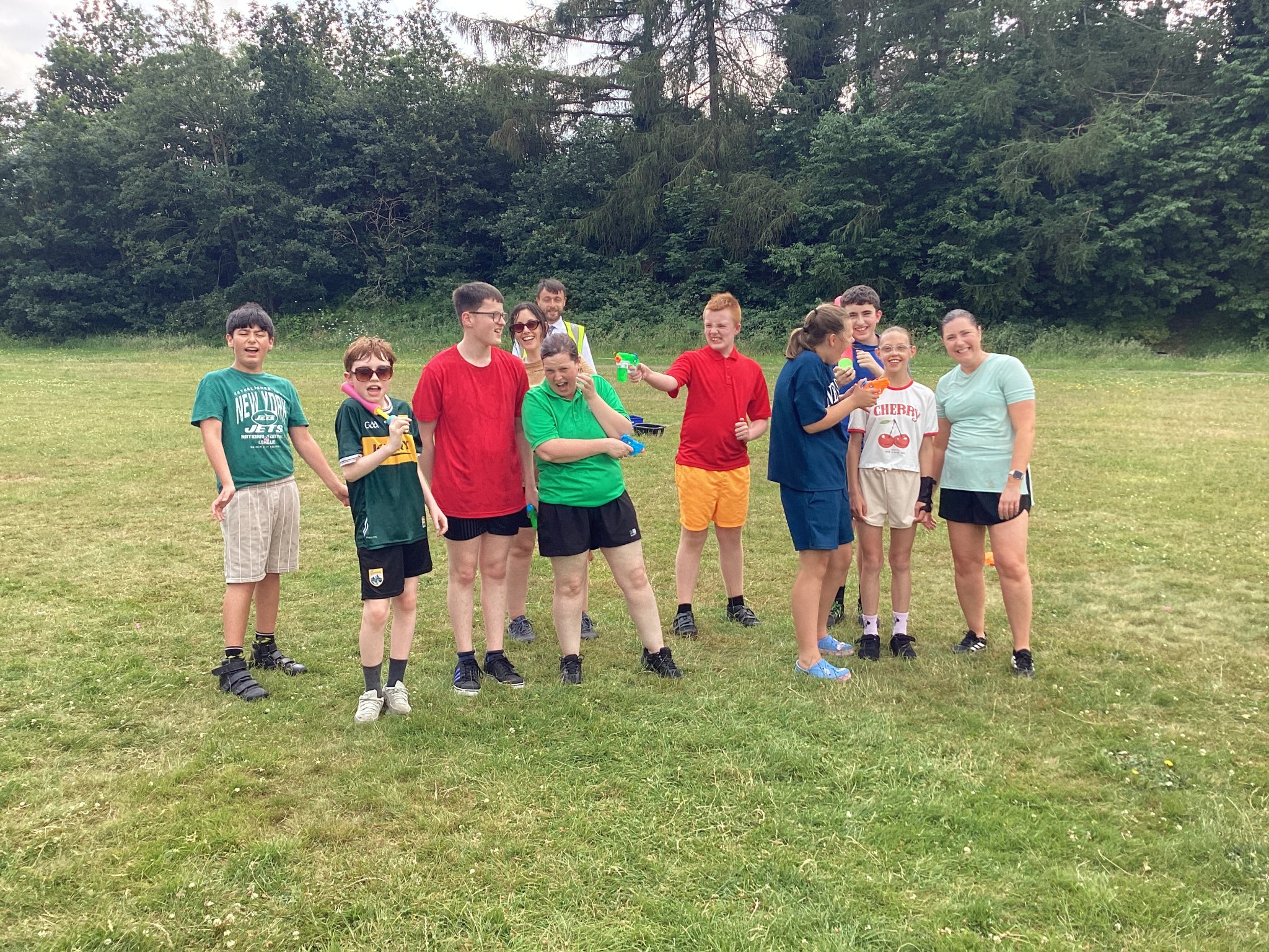 Image of Soaked, Sunny, and Smiling: 8A’s Epic Water Fight