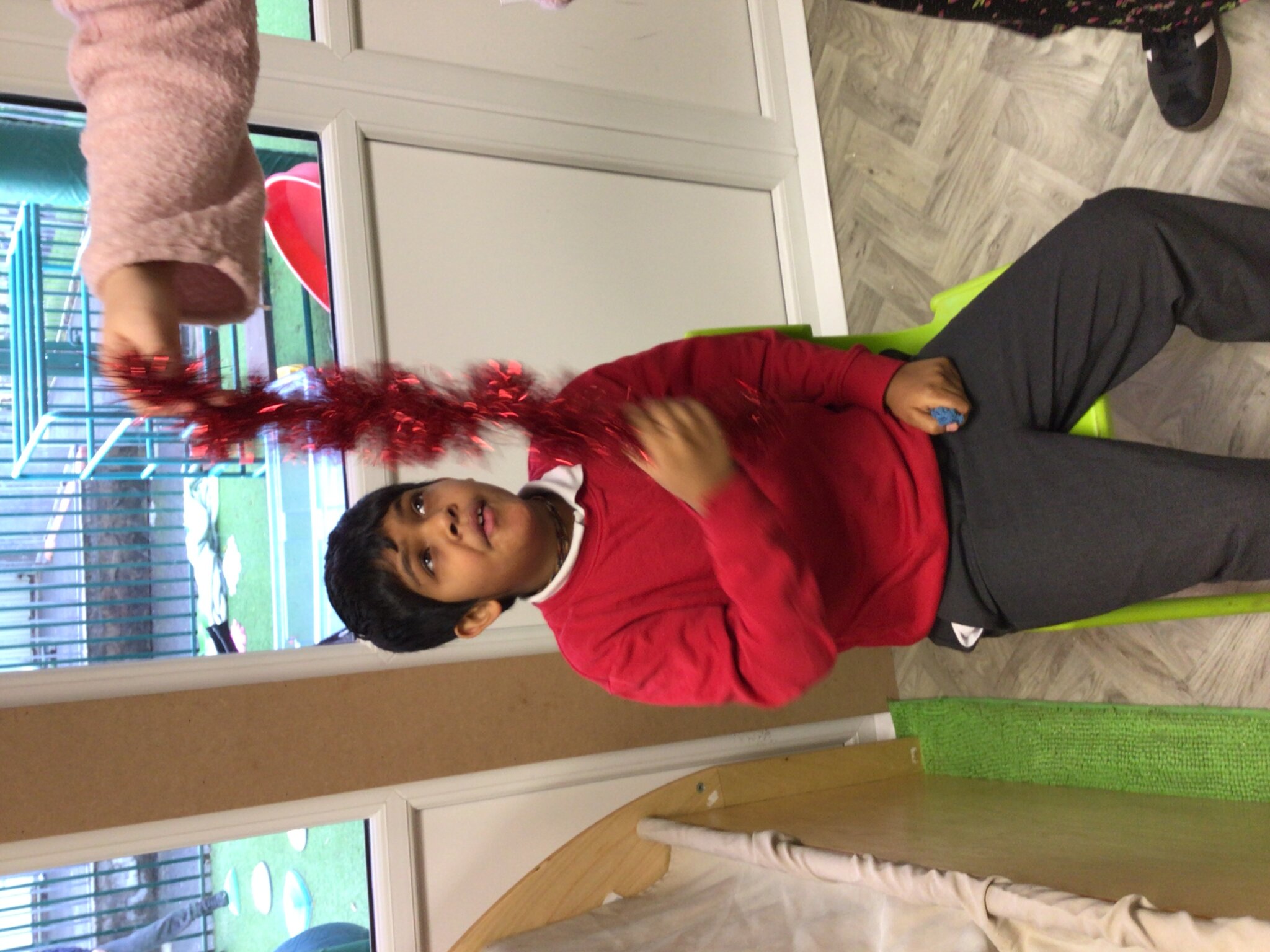 Image of It’s beginning to look a lot like Christmas in maple class.